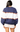 Licensed Sample - 'AU' Colorblock Jewel Letter Sweatshirt