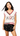 SAMPLE - Black Pleat Beaded Sequin Football Skort