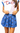 SAMPLE - Royal Pleat Beaded Sequin Football Skort