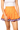 SAMPLE - Orange with Purple and White Stripe Pleat Skort