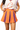 SAMPLE - Orange and Purple Jeweled Pleat Skirt