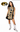 Licensed Sample - Black Iridescent 'Mizzou Tigers' Tank Dress