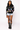 SAMPLE - Black Multi Tiger Head Long Sleeve Sweater