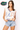 Licensed Sample - White, Royal & Orange Pearl 'UF' V Neck Sweater Vest