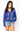 SAMPLE -  Royal Footballs & Stars Knit Cardigan
