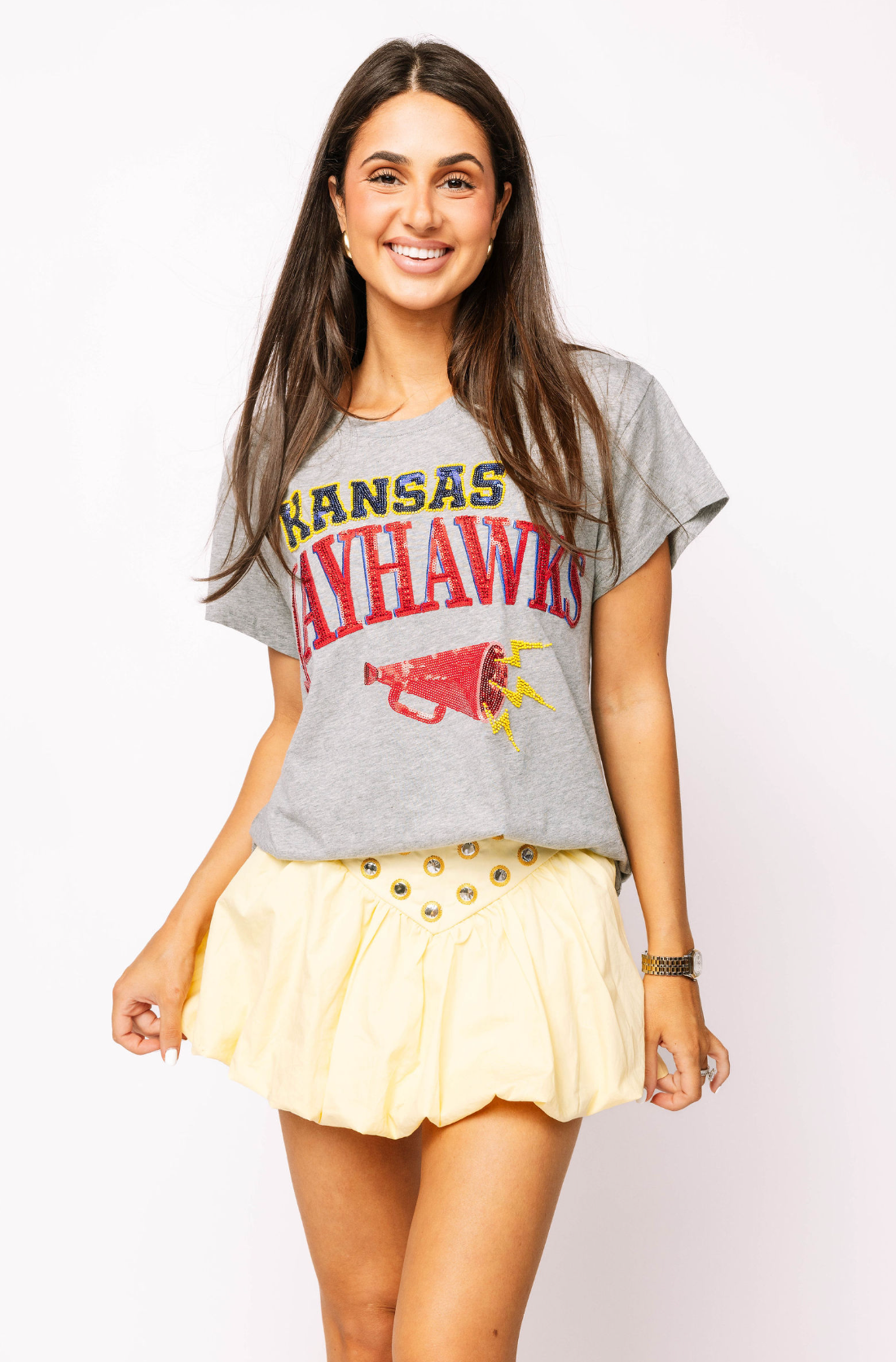 Licensed Sample - Kansas Megaphone and Icons Tee