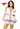 Licensed Sample - White, Blue & Red SMU Full Sequin Button Up Sweater Vest