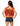 Licensed Sample - Orange 'Clemson' Full Sequin Vest