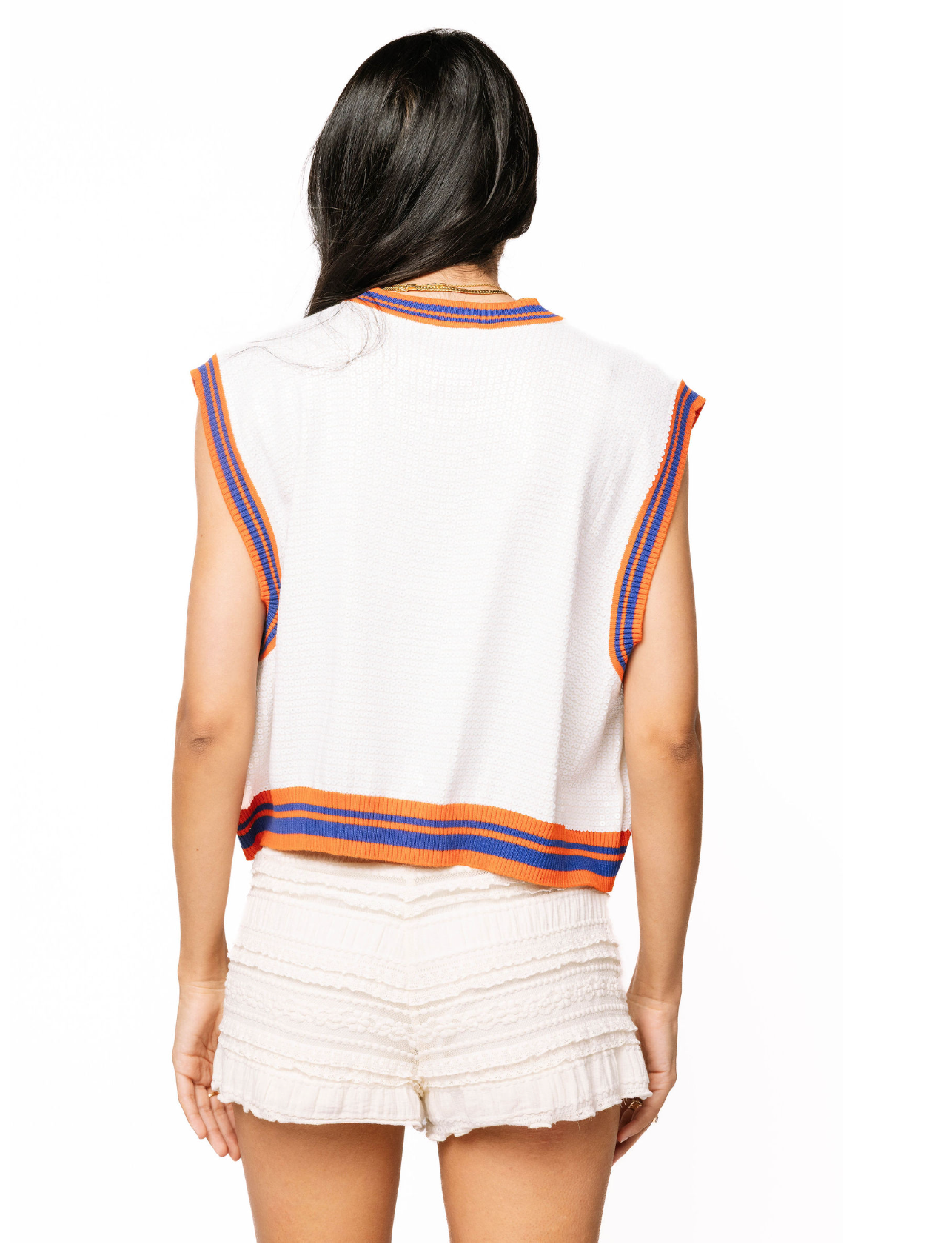 Licensed Sample - Virginia Full Sequin Mascot Tank
