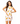 SAMPLE - White Scatter Corndog Tank Dress