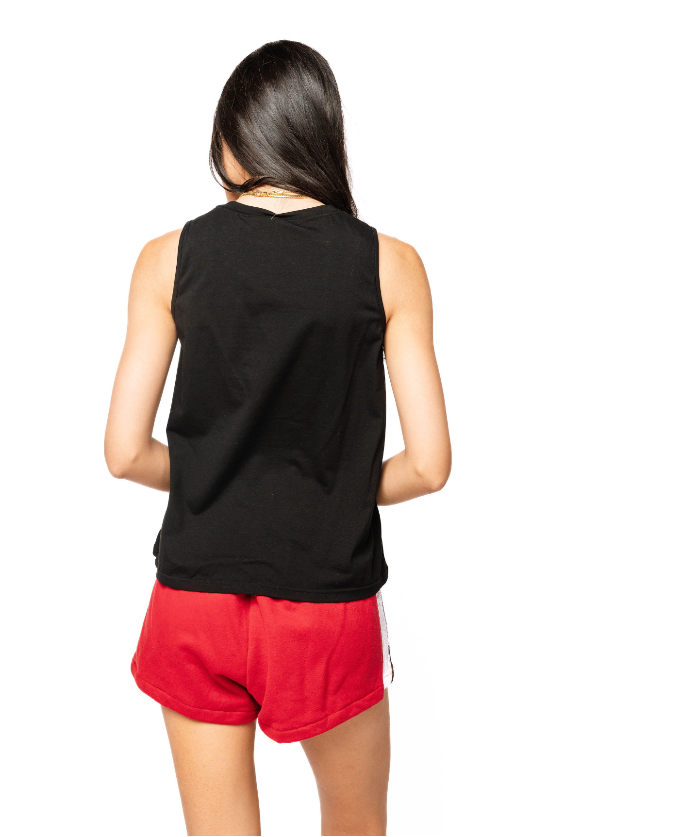 SAMPLE - Black Flower Elephant Tank