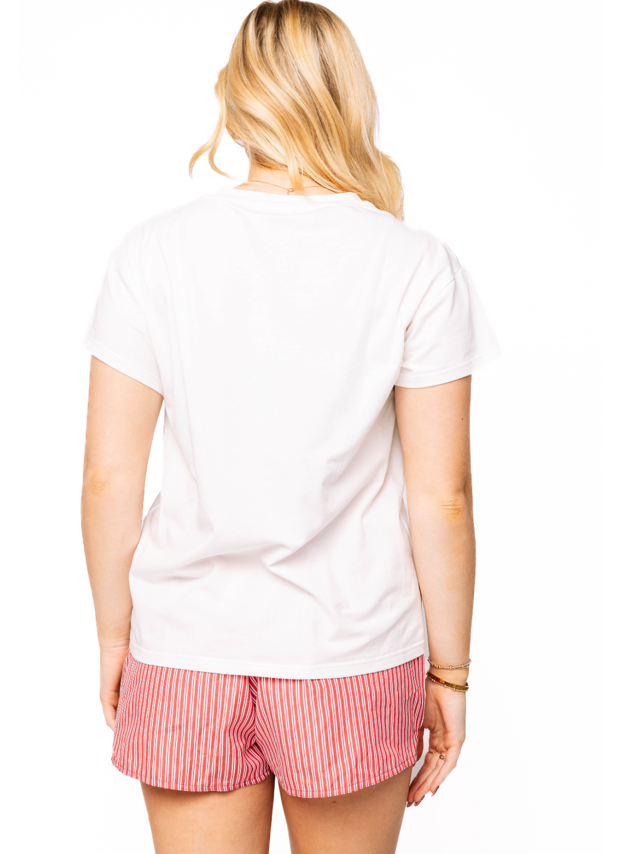 Licensed Sample - LA Tech Plaid Letter Tee