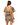 Licensed Sample - Auburn Plaid Tie Back Cotton Top and Mascot Cotton Shorts Set