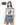 Licensed Sample - White & Royal 'Florida' Short Sleeve Sweater