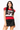 Licensed Sample - Arkansas Colorblock Jewel Letter SS Sweater