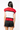 Licensed Sample - Arkansas Colorblock Jewel Letter SS Sweater