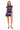Licensed Sample - TCU Vintage Football Helmet Stripe Vest and Skirt Set