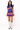 Licensed Sample - Kansas Vintage Football Helmet Stripe Vest and Skirt Set