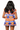 Licensed Sample - Virginia Vintage Football Helmet Stripe Vest and Skirt Set