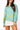 Licensed Baylor Mini Icon Striped Button Down Long Sleeve Top