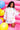 Licensed White Scattered Multi Smiley Short