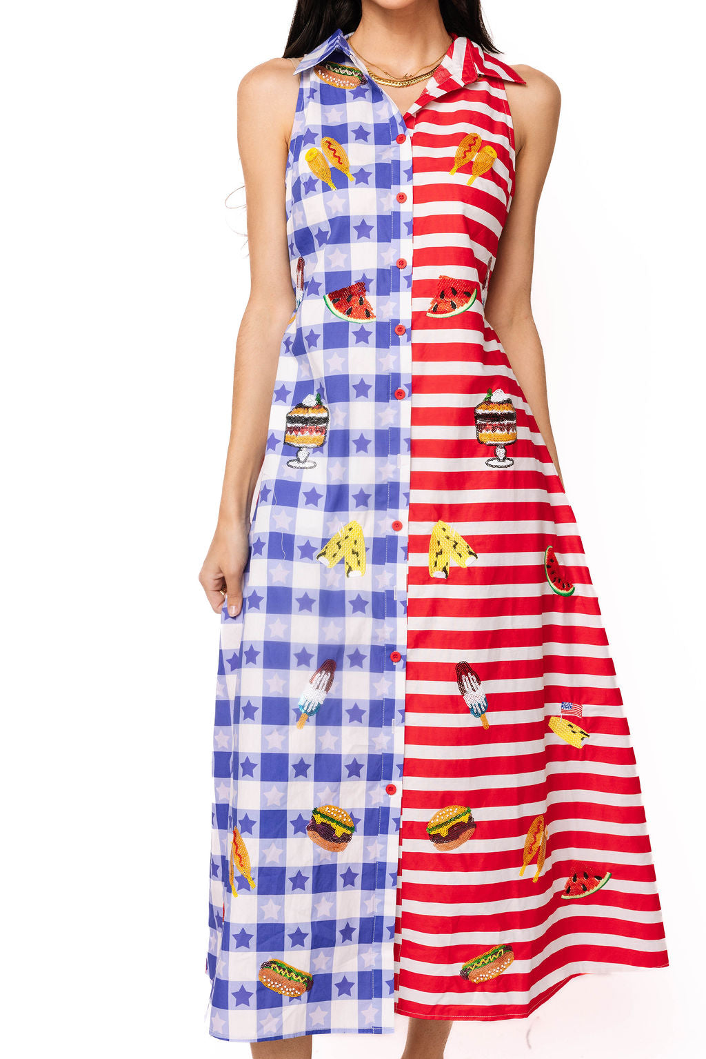 cotton midi tank dress Lafayette 148 New York Cotton Midi Tank Dress