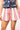Red & White Gingham Stripe Ruffle Short