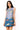 Multi Firework Over Boats Cotton Button Tank Dress