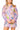 Purple Sheer Multi Sea Shell Button Up Coverup