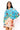 Blue Under the Sea Button Up Collar Cardigan
