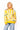 Yellow & White Striped Multi Fish Sweater