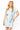 Blue Fish on Fishing Rod Tee Dress