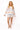 White Striped Seafood Gauze Short