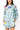 Blue Dogs Swimming on Floats Sweatshirt