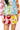 Colorblock Stripe Cotton Banana Short
