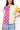 Multi Colorblock Polka Dot Tee