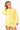 Yellow Tonal QOS Card Logo Sweatshirt