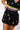 Black Stripe Trim Lightning Bolt Short