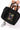 Black Rhinestone QOS Duffle Bag