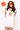 Licensed Sample - Clemson White V Neck Striped Cuff Sweater Vest Dress