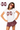 Kids Licensed Miss State Sequin Flower Tee
