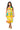 Licensed Multi Checkered Smiley Knit Midi Dress