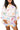 White Multi Shell Collar Cotton Long Sleeve Top