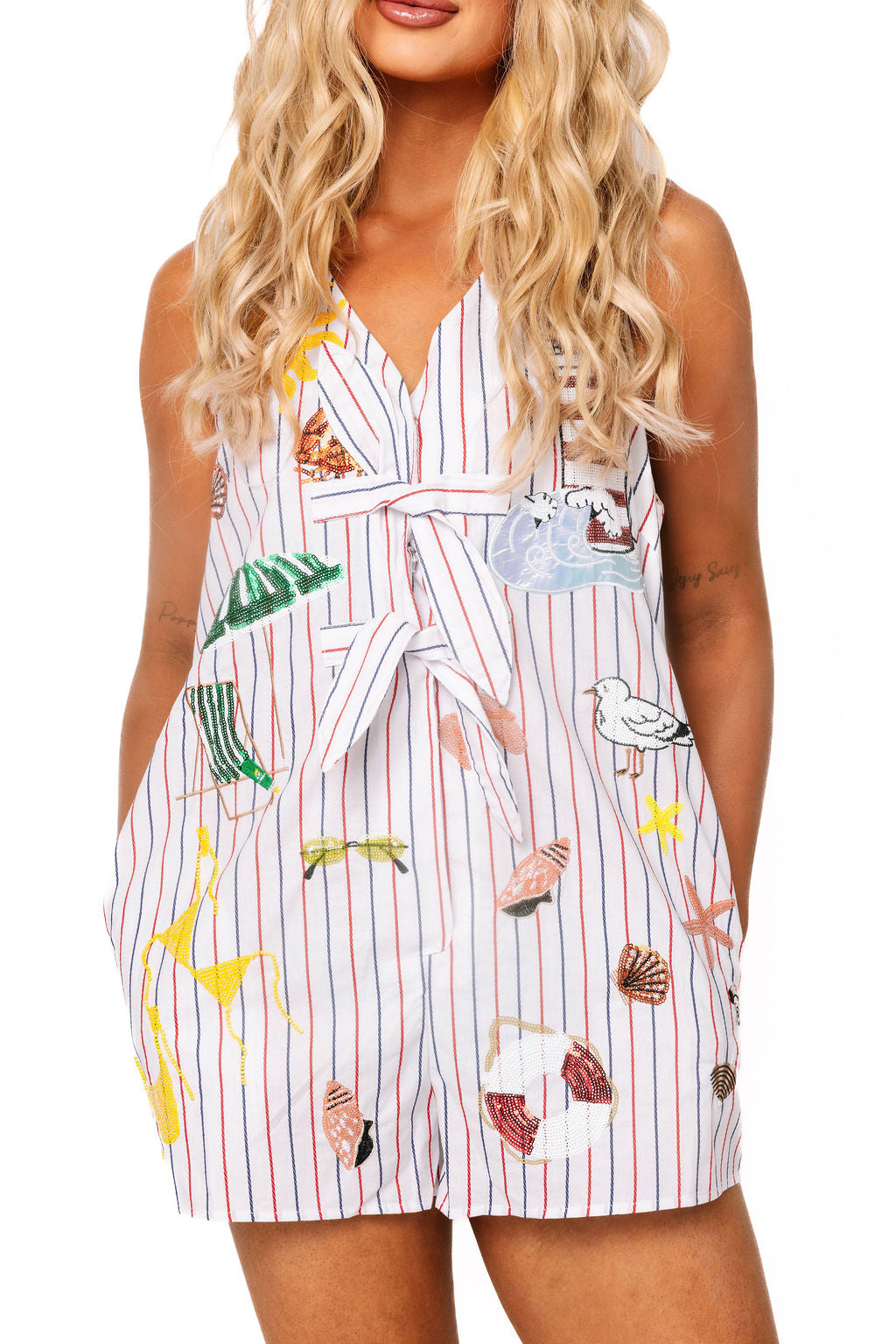 Multicolor Rompers ROMPERS & JUMPSUITS – Queen of Sparkles
