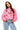 Licensed Hot Pink 'Diet Coke'® Bow Sweatshirt
