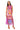 Purple Sheer Multi Crab Coverup Midi Dress