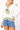 Licensed Baylor V Neck Striped Cuff LS Sweater With Small Mascot