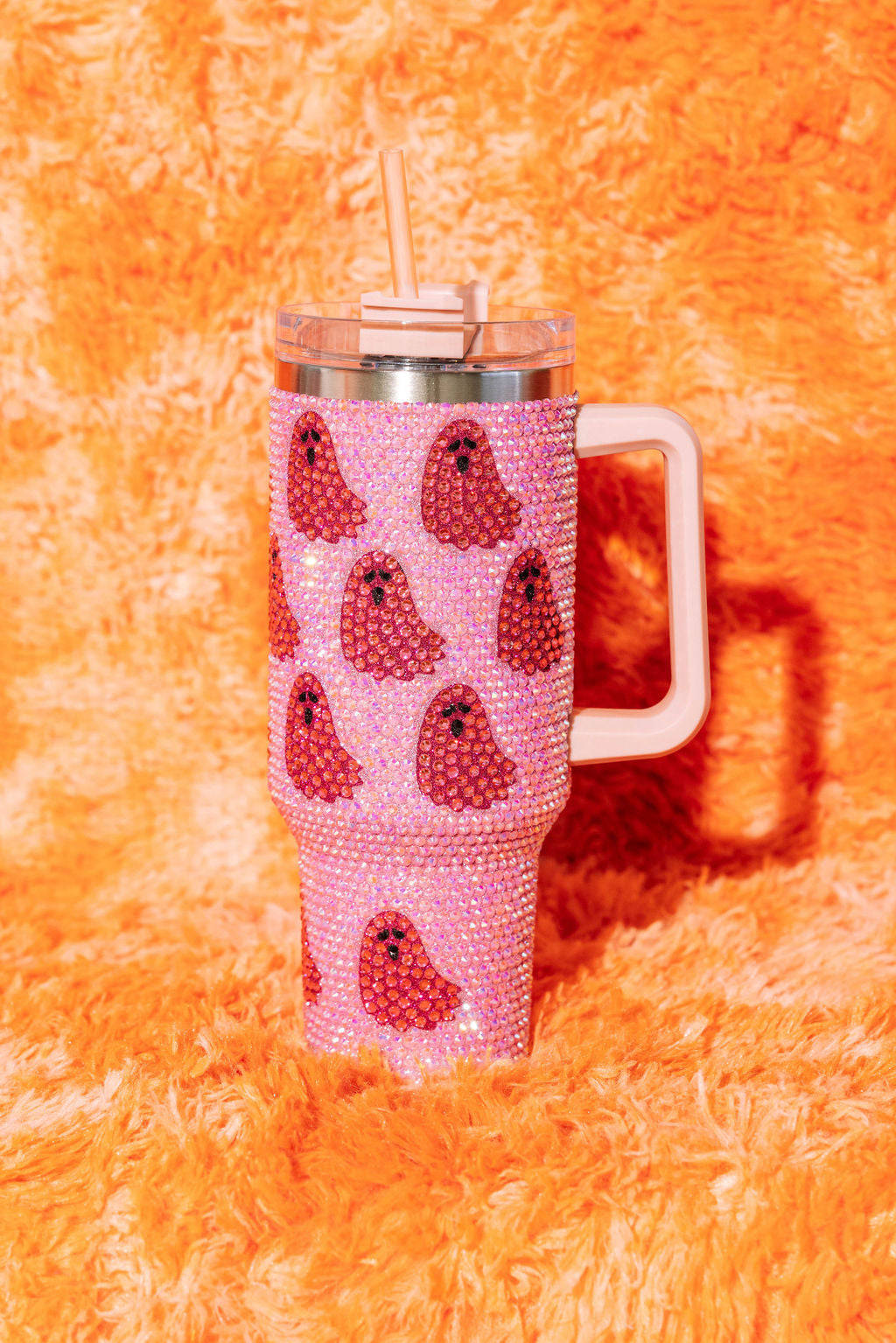 Pink Ghost Tumbler