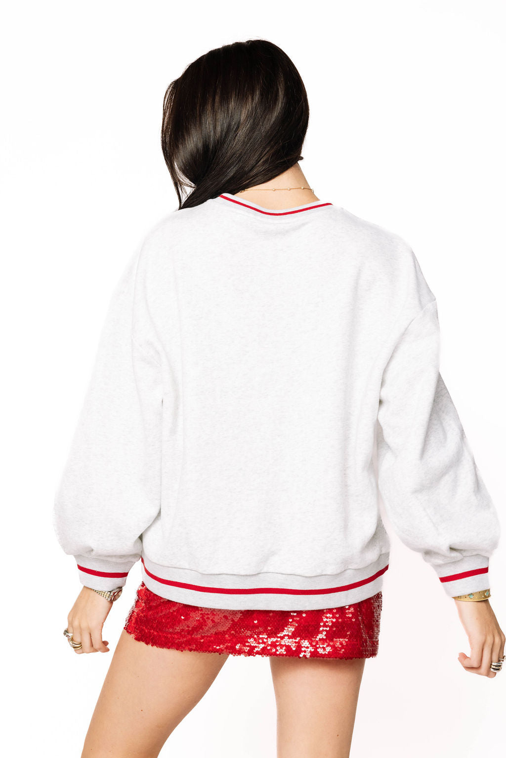 Licensed Sample - Alabama Plaid Letter Sweatshirt