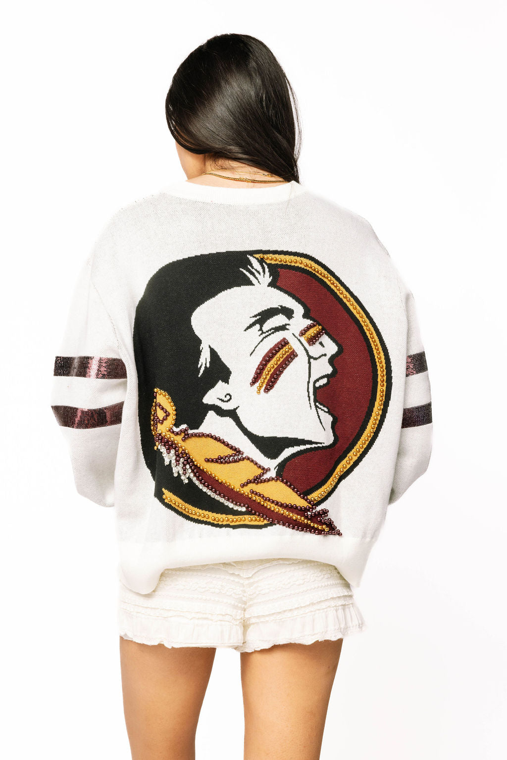 Licensed Sample - FSU Oversized Mascot Sweater